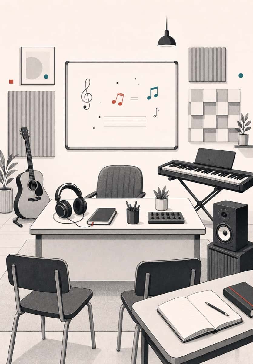music education ear training studio lesson